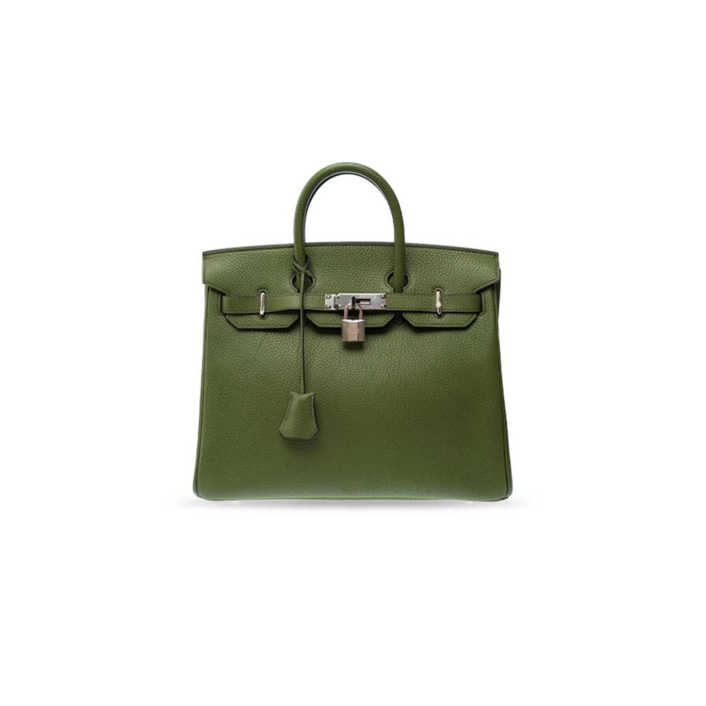 HERMÈS MASTER BIRKIN 25 IN VERT MAQUIS TOGO LEATHER HANDBAG (25*20*13cm) 